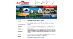 Desktop Screenshot of affordableautopolicy.com